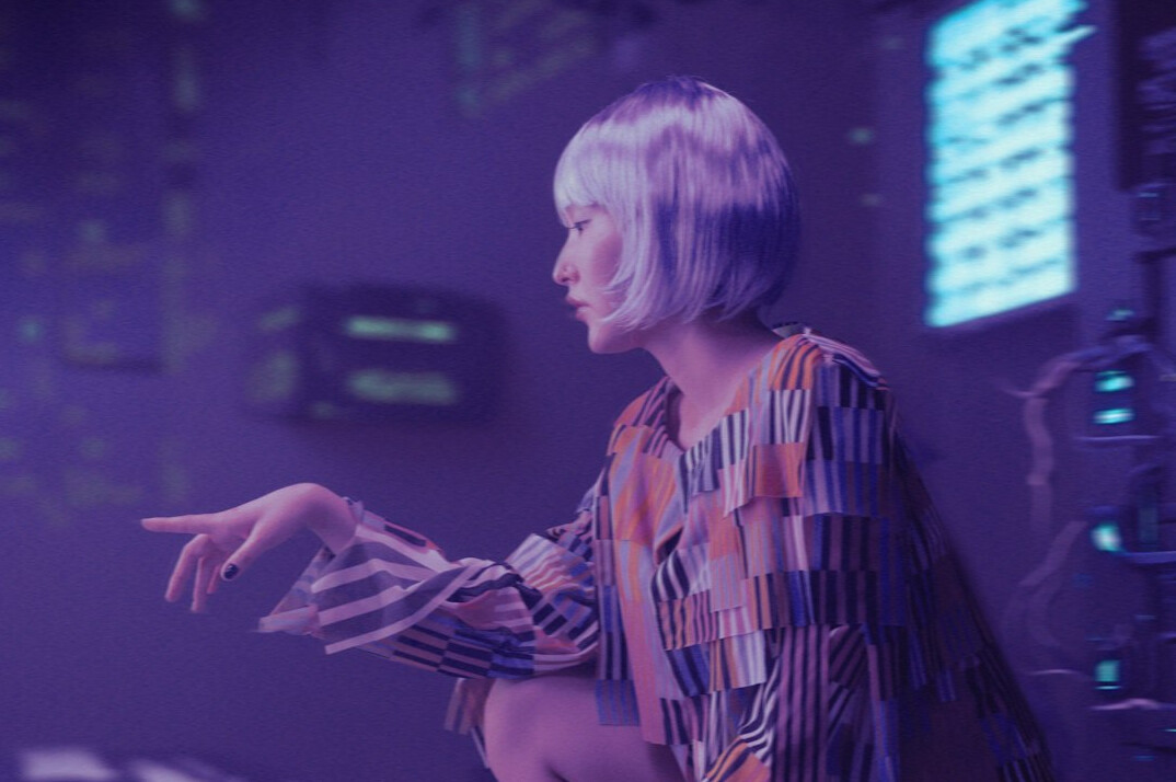 young woman hacker